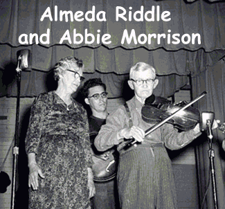 Almeda Riddle and Abbie Morrison